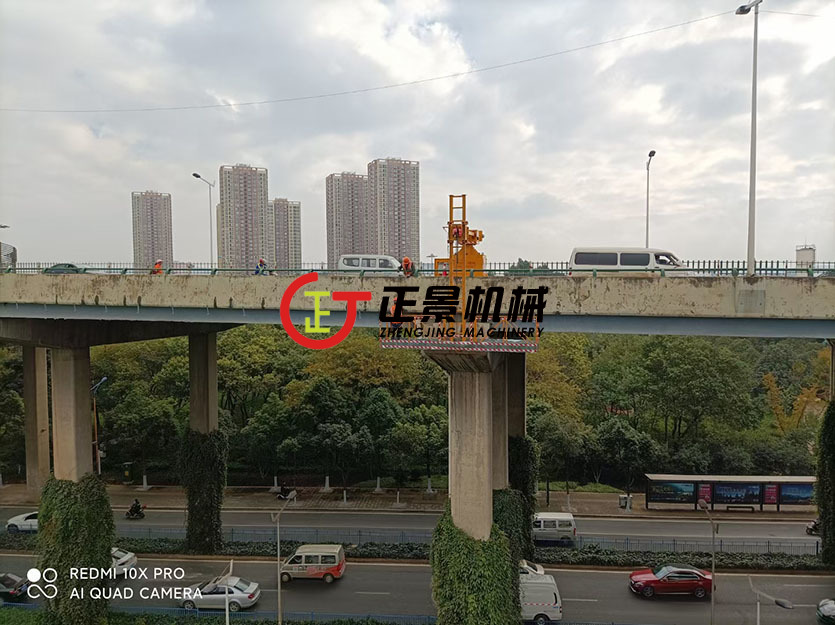 橋梁排水管安裝設備