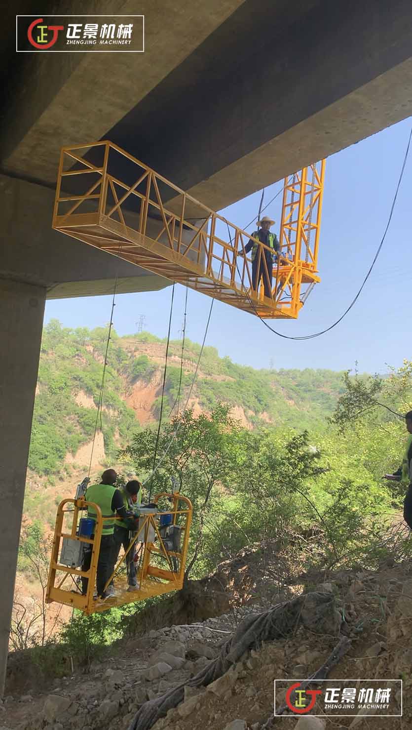 橋梁排水管安裝車