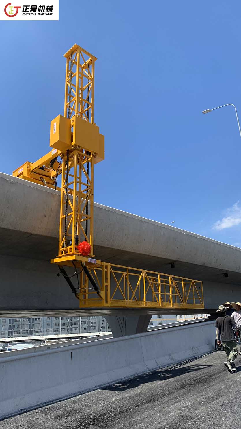 橋梁排水管安裝車