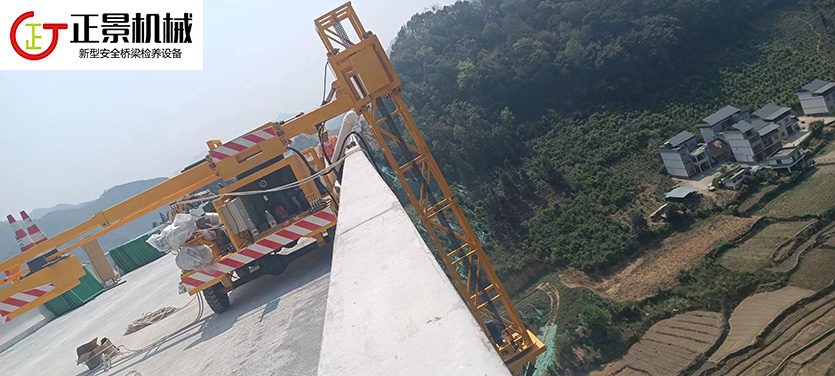 橋梁排水管安裝車