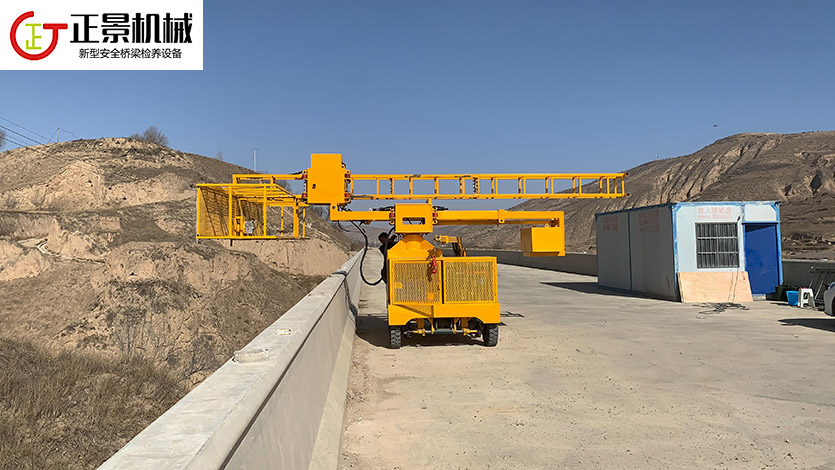 橋梁排水管安裝車