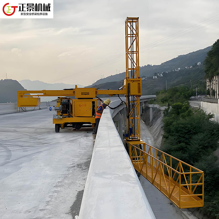 橋梁排水管安裝車