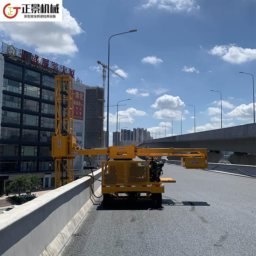 橋梁排水管安裝車