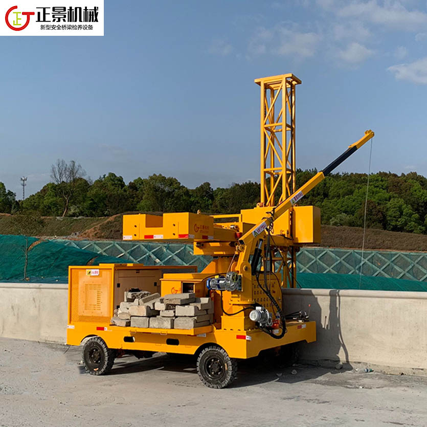 橋梁排水管安裝車