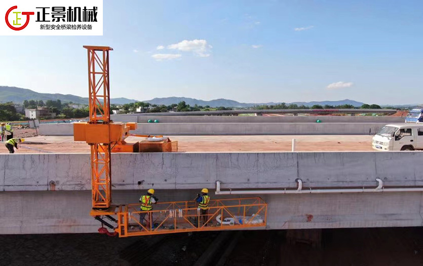 橋梁排水管安裝車