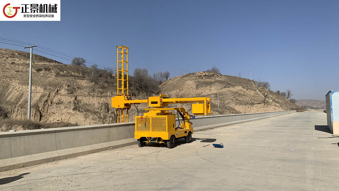 橋梁排水管安裝車