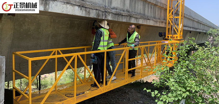 橋梁排水管安裝車