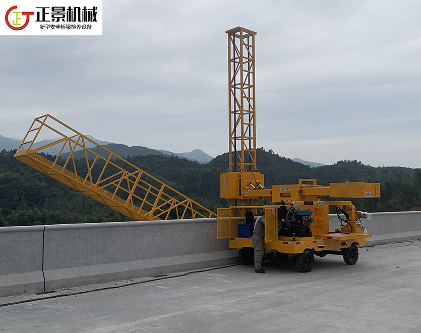 橋梁排水管安裝車