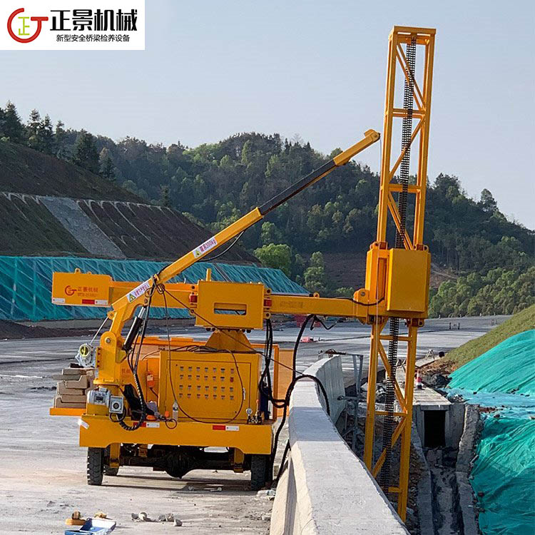 橋梁排水管安裝車