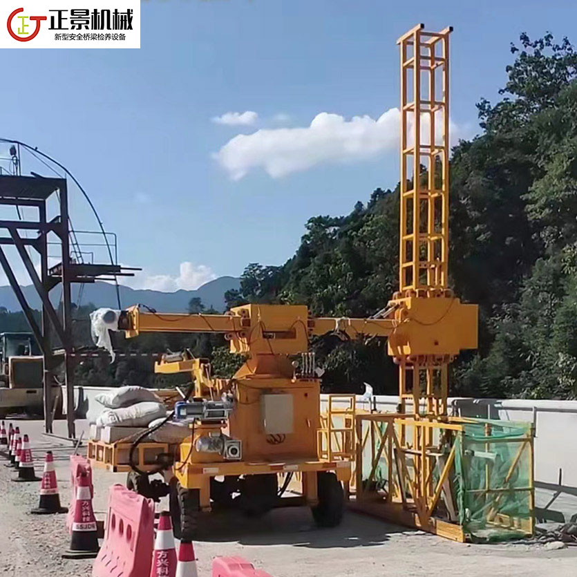 橋梁排水管安裝車