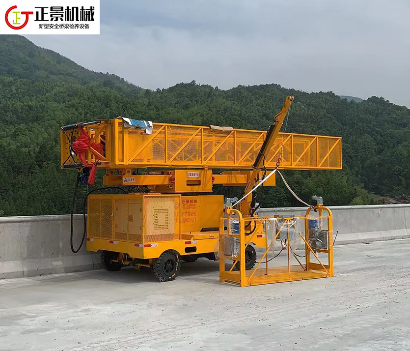 橋梁排水管安裝車