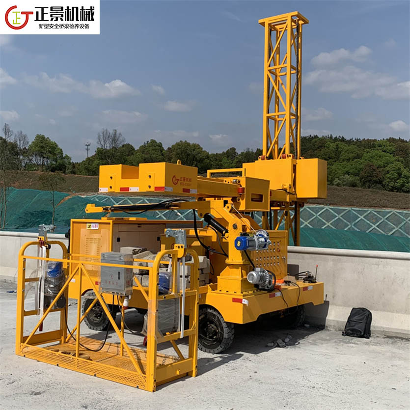 橋梁排水管安裝車